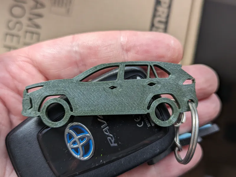 Toyota RAV4 keychain