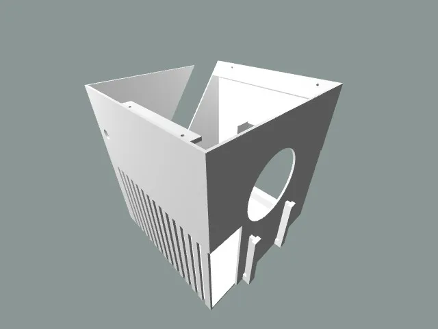 mini itx case made fit and to print on ender 3