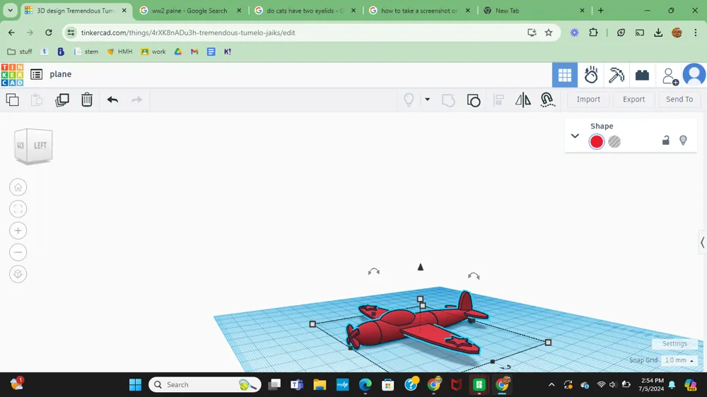 Simple WWII Plane by Lennon Maly - MakerWorld