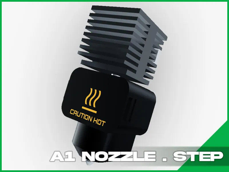 BBL A1 Series Nozzle Model For Modeling