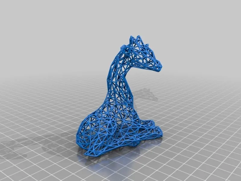 Wire Frame Giraffe