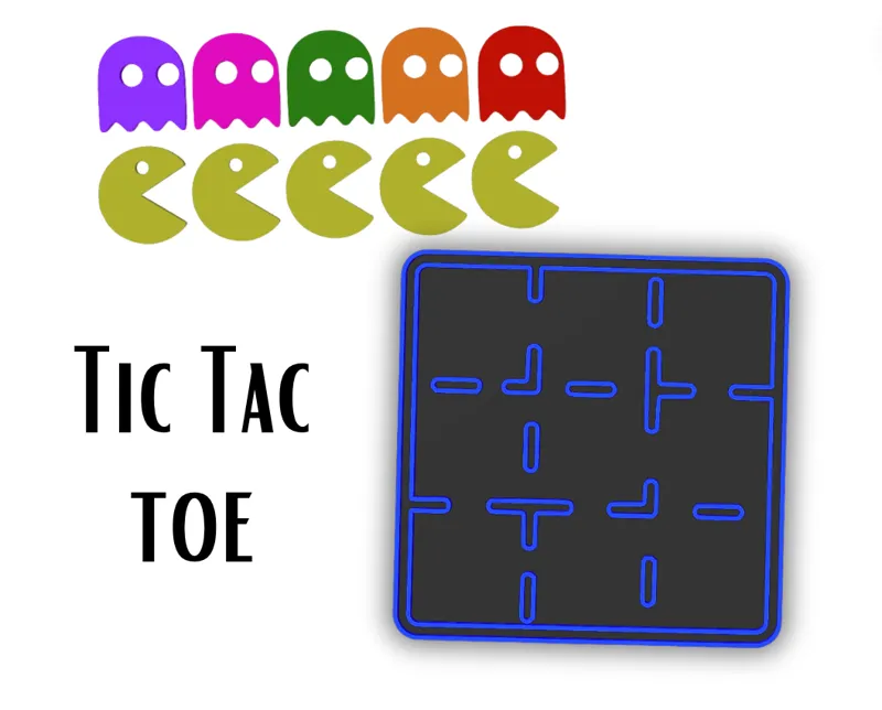 Pac Tac Toe