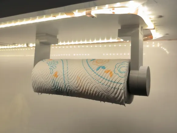 Paper towel shelf holder