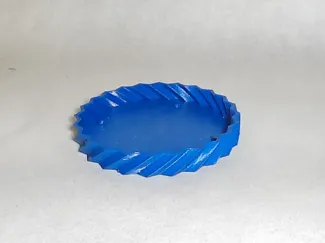spiral plant pot water catch