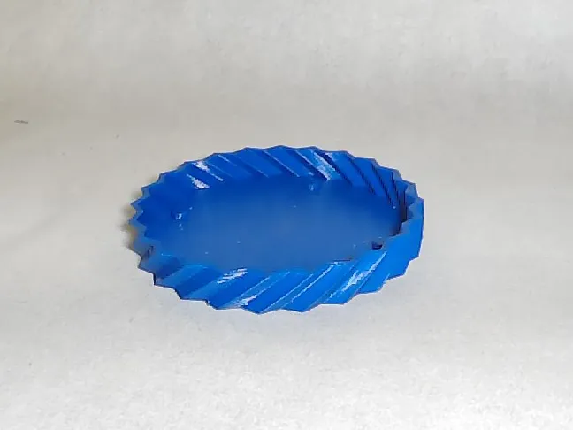 spiral plant pot water catch