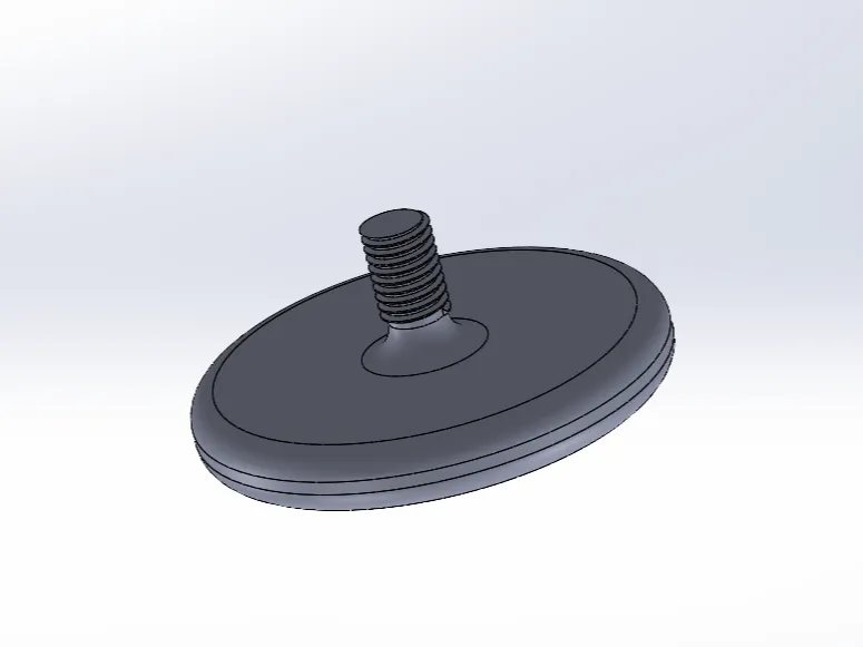 Table foot  screw M10