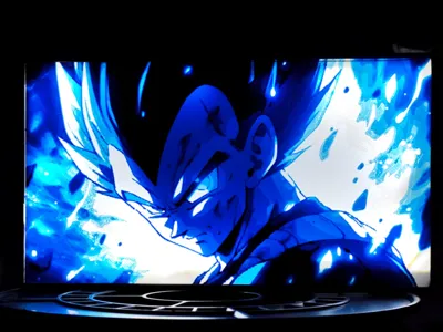Lithographe hueforge Vegeta Blue