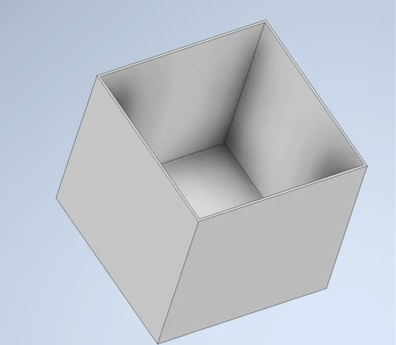 Storage box with lid V1