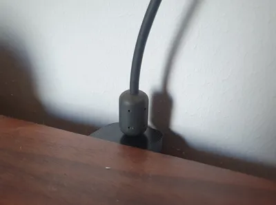 Desk Cable Holder For A Single Cable