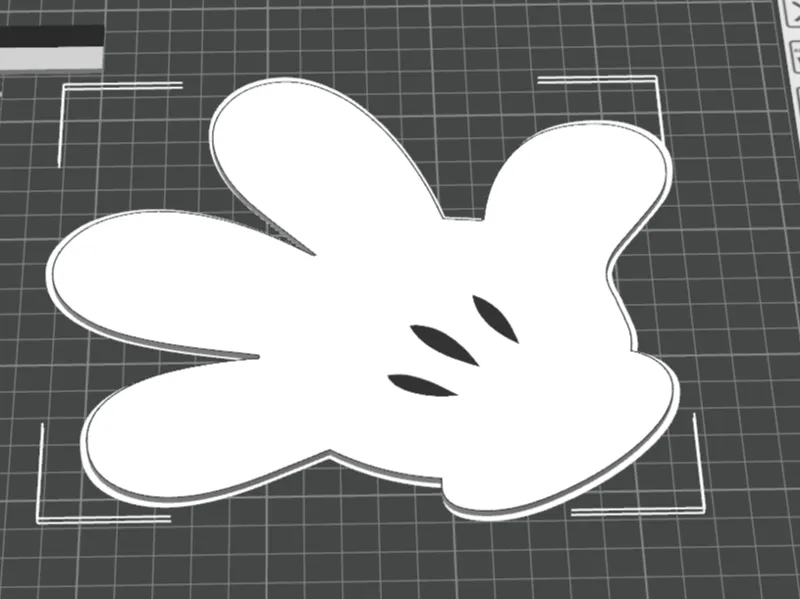 Mickey Mouse Hand
