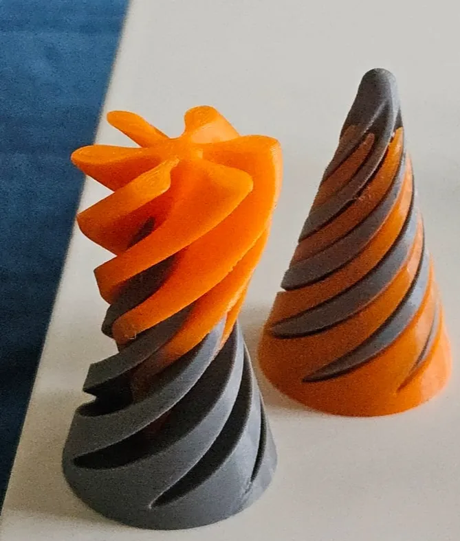 Fidget spiral cone by user_239227113 - MakerWorld