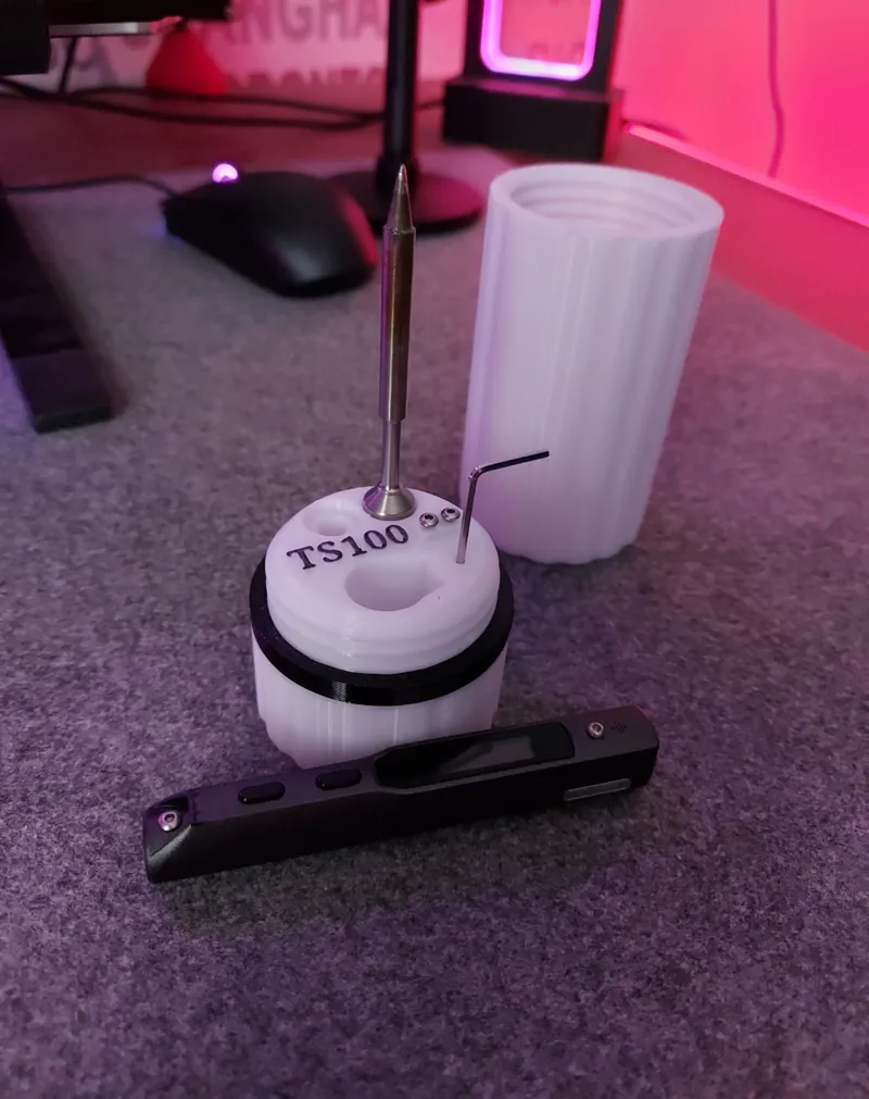 TS100 Case 2 Tips + Accessories
