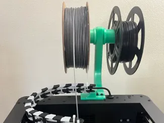 AD5M dual spool roller printed bearings PVC insert