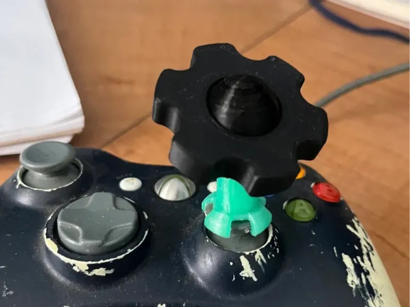 Tumbstick adapter for swashplate reel Xbox360 
