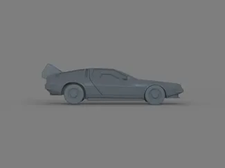 Delorean Car