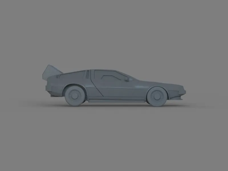 Delorean Car