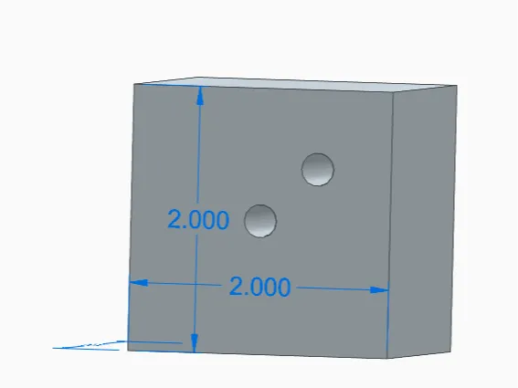 cube with holes