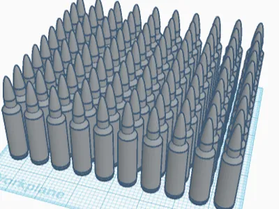 100 rounds of 28 Nosler