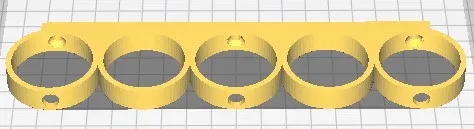 5x Schnapsbecherhalter