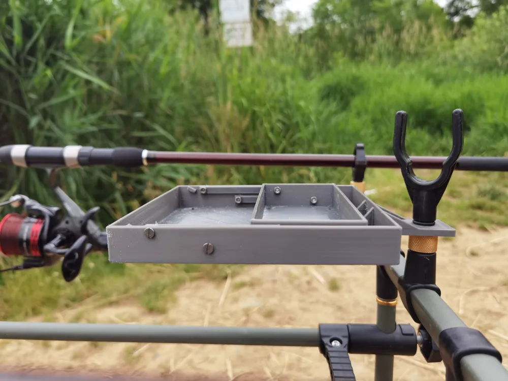 Double-decker fisherman's folding table. by oizopetr - MakerWorld
