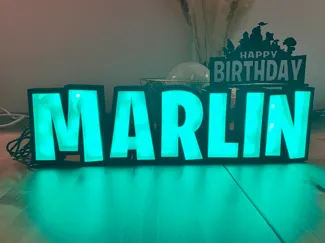 Name Lamp MARLIN
