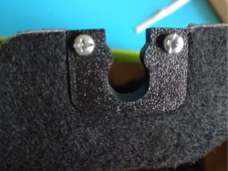 Ford Clio trunk shelf clip