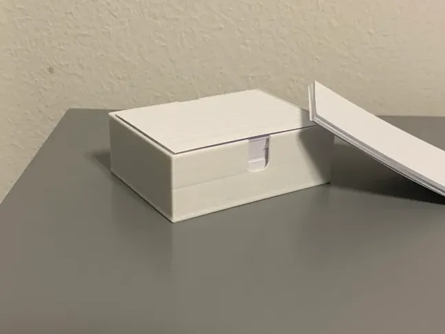 Index card holder