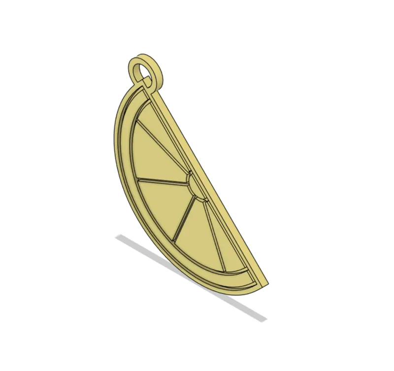 Lemon Keychain