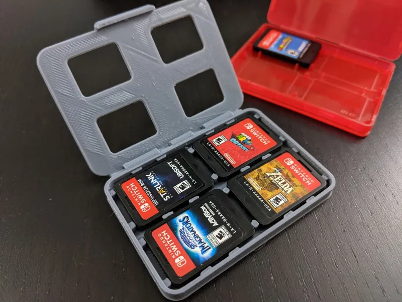Nintendo Switch Cartridge case x4 - print in place