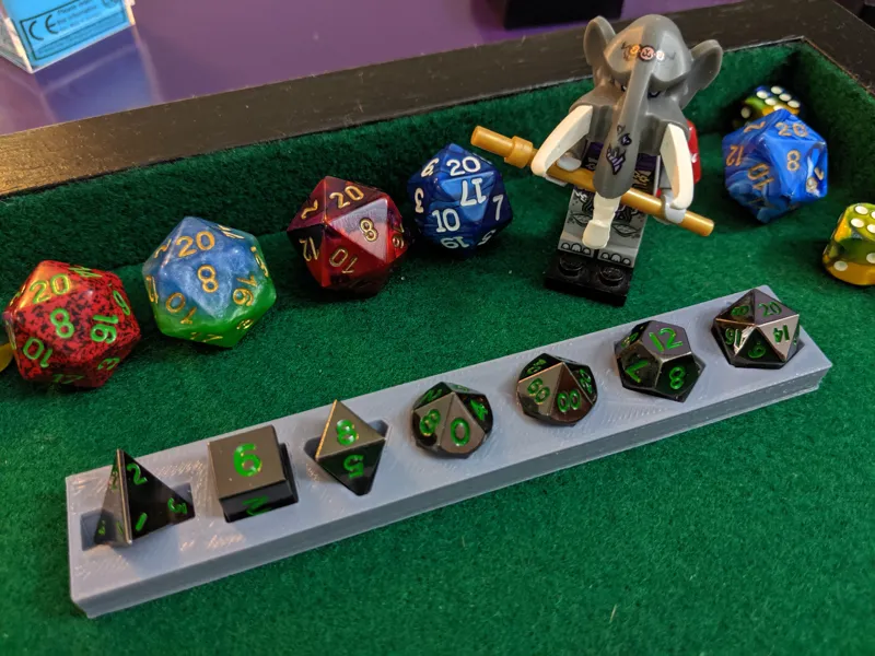 Dice Tray for Little Dragon Corp Mini Metal Dice