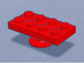 brick croc charm