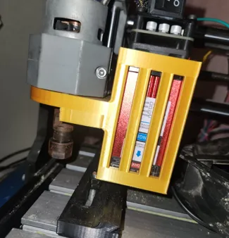 Laser module holder router cnc