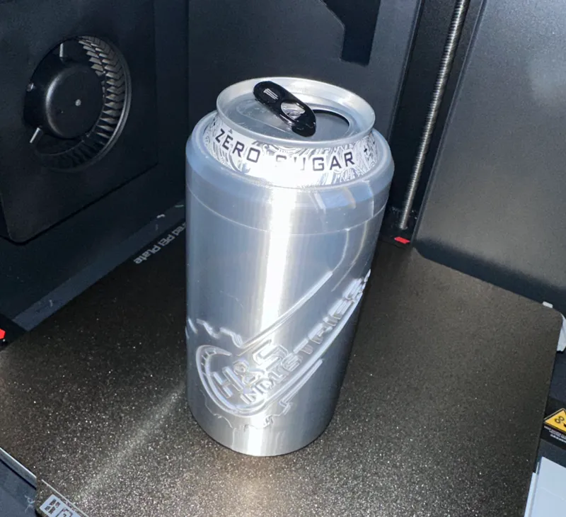 Screw Top Koozie 16oz & 12oz (close to seamless?)