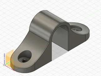 Wall mount 20mm diameter