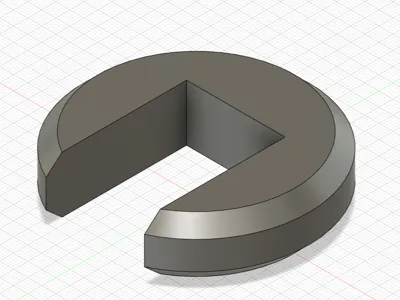 Door Stop with chamfered edges