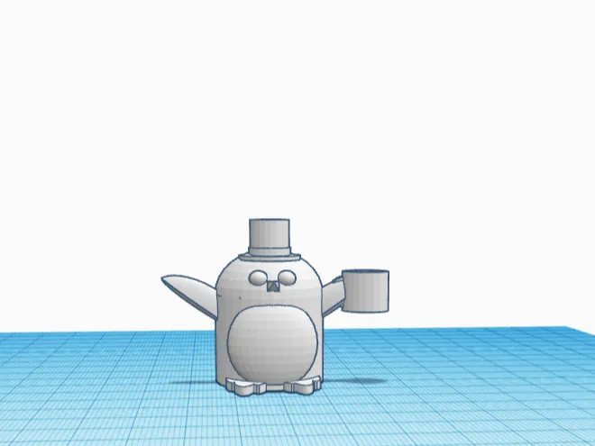 Penguin butler