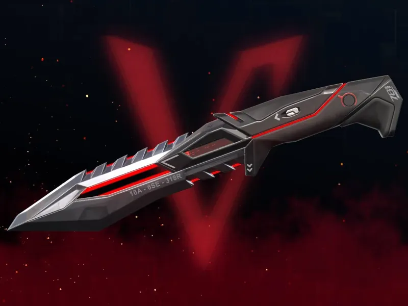 Tiny Replica of Protocol knife Valorant