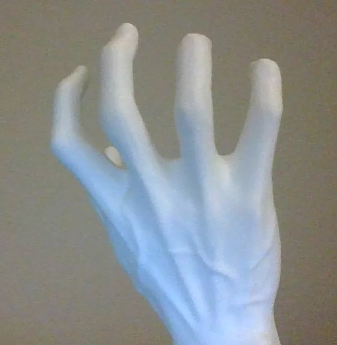 creepy hand