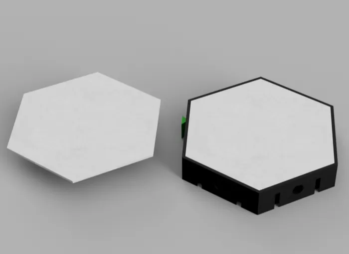 Nanoleaf style hexagon lamp