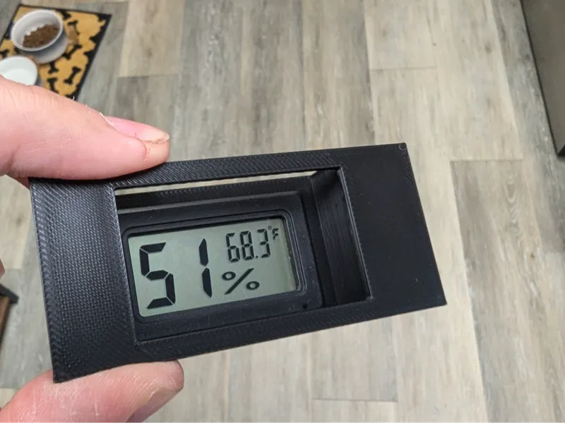 Hygrometer Lid Mount