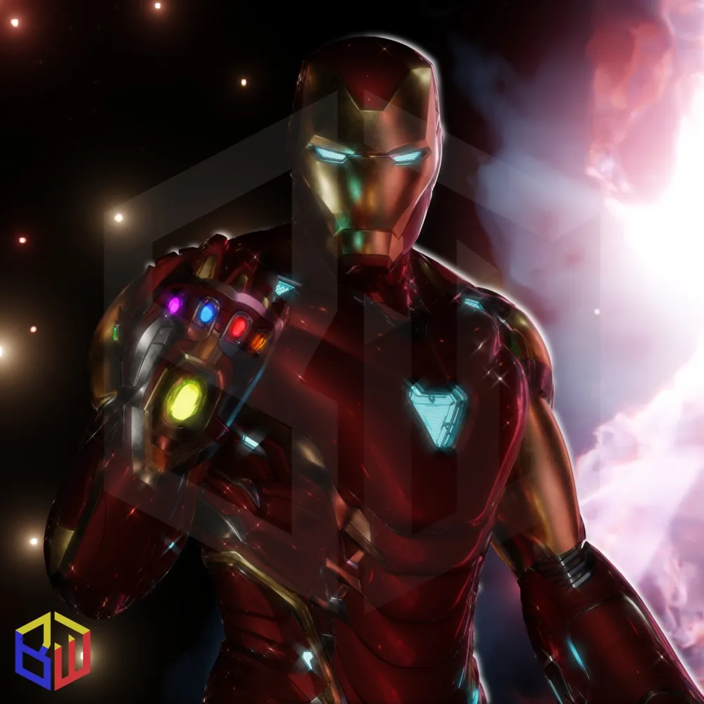 Avengers Endgame - Gantelet Iron Man avec lumière et son