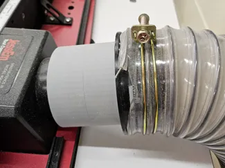 Router Vacuum coupler
