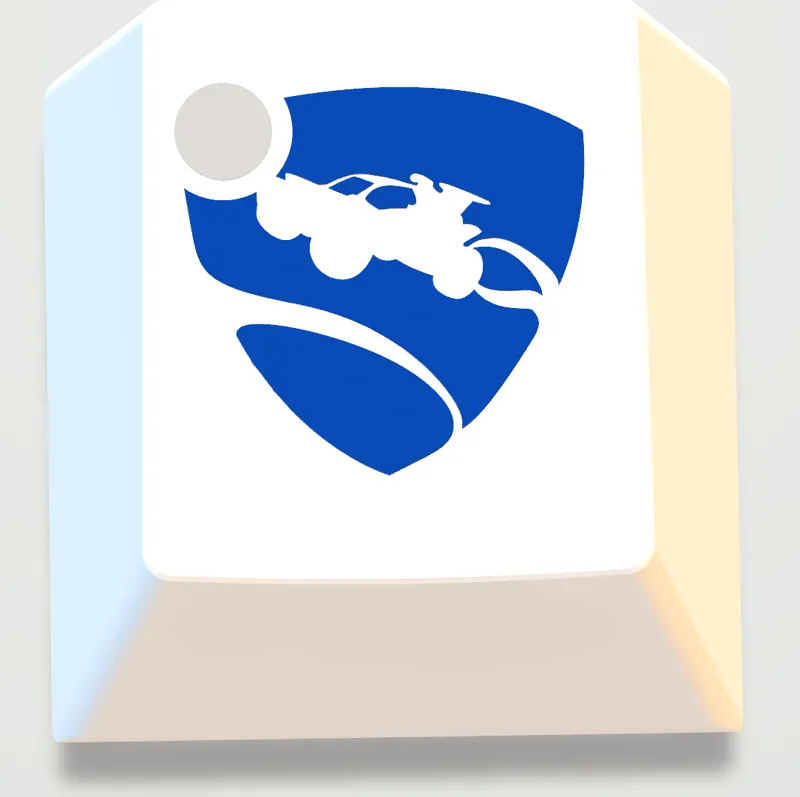 Rocket League Logo Keycap