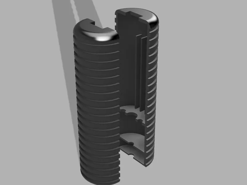 sleek hand held blender body