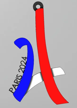 Paris 2024 Olimpics Old logo hanger
