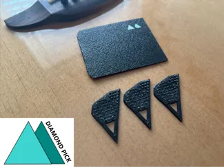 "DiamondPick" Guitar Pick with Carrying Case!