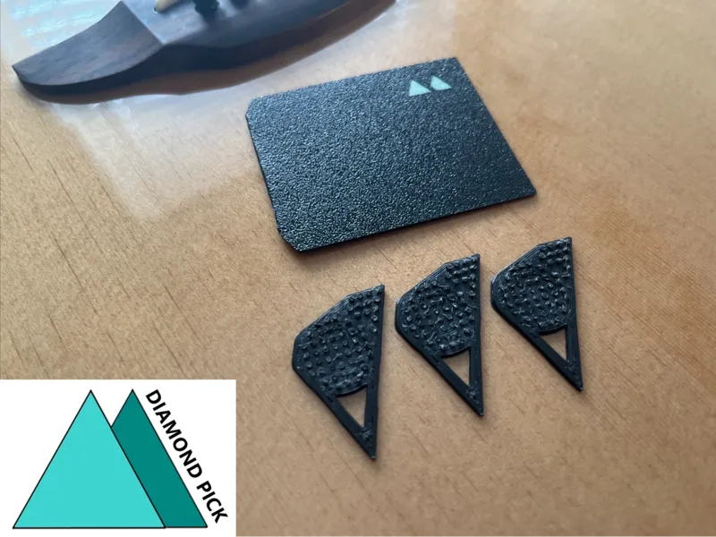 "DiamondPick" Guitar Pick with Carrying Case!