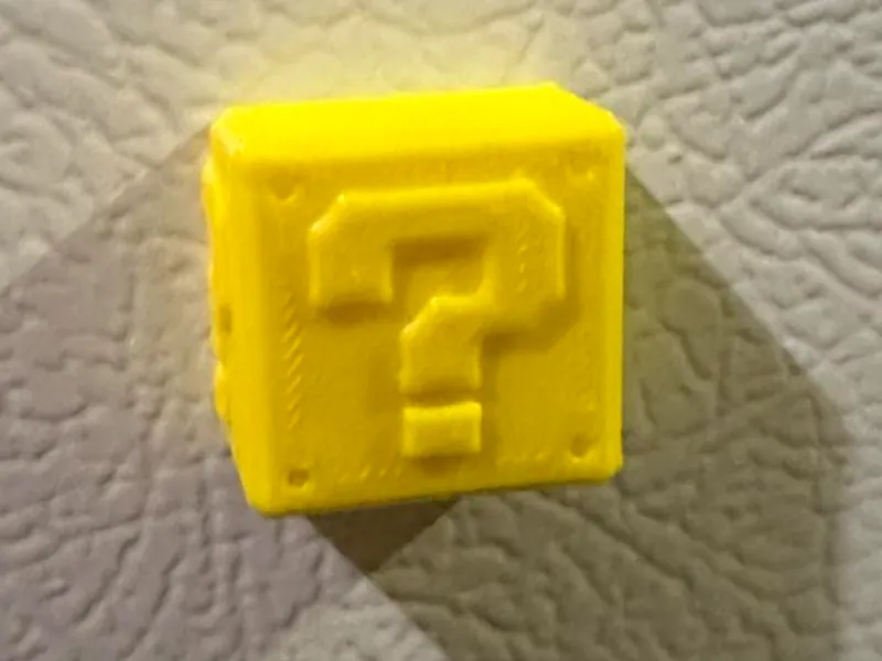 Mario Question Block Fridge Magnet