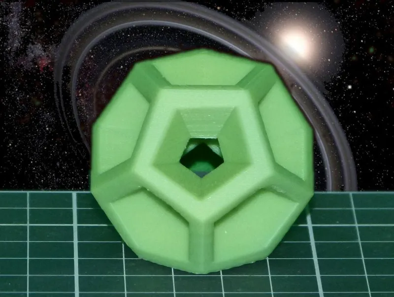 Hollow Dodecahedron (SCAD)
