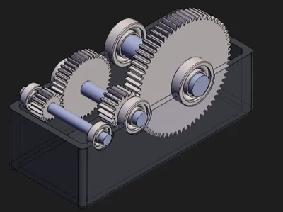 Gear Box (2 Stage)